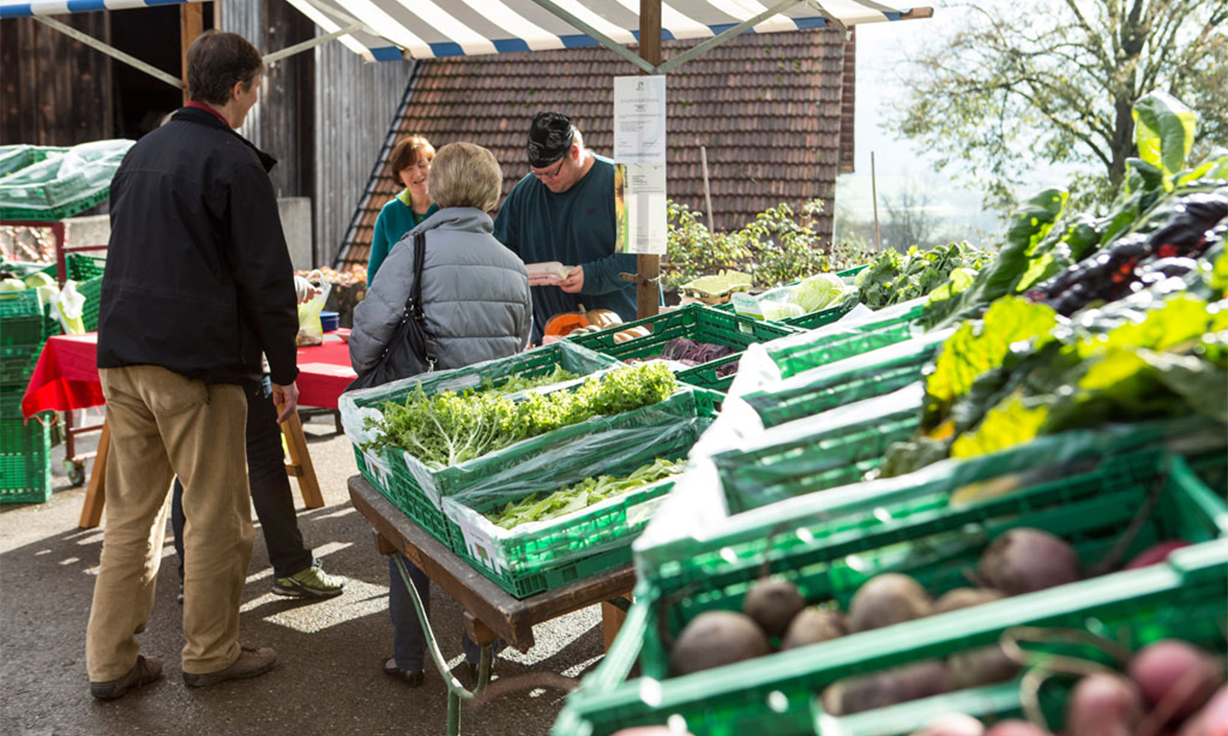 Auf dem Markt finden Sie alles für Ihre frische Küche