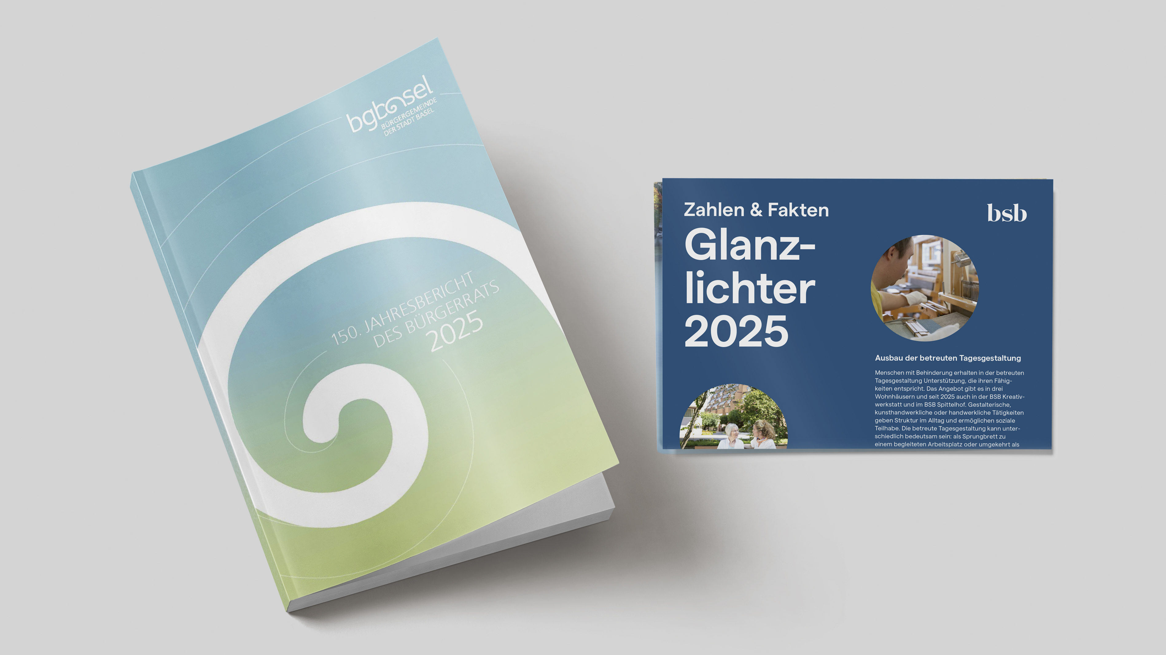 Jahresbericht 2025 bg und Glanzlicher BSB