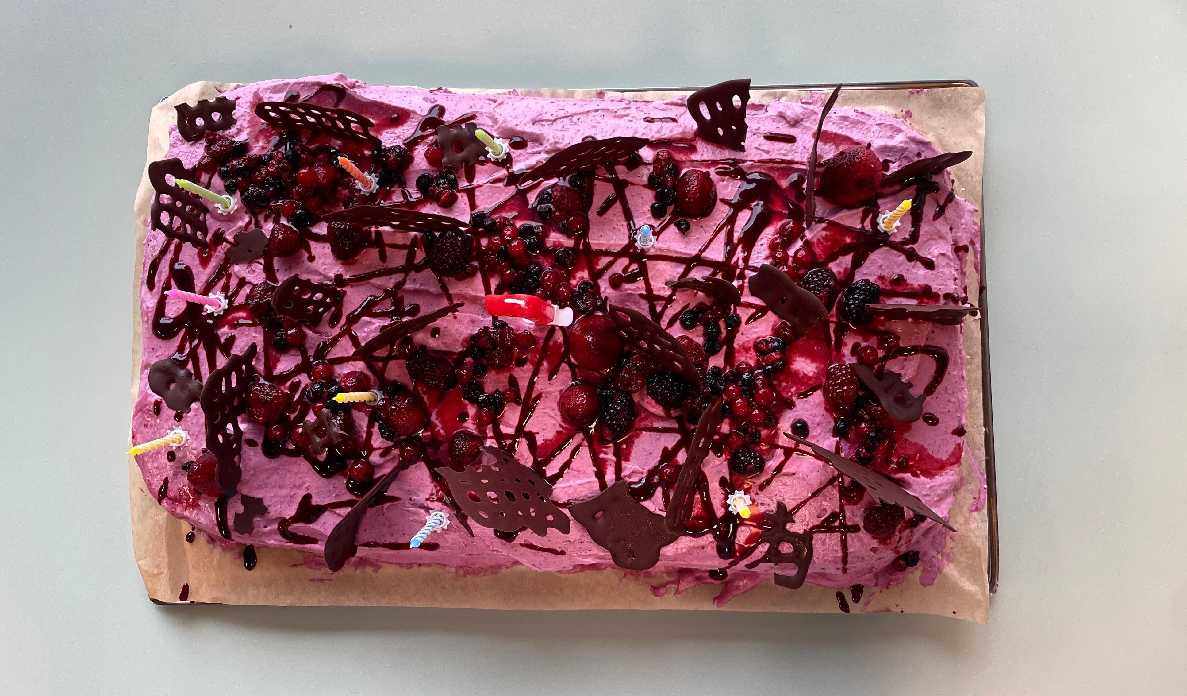 Bio Bistro im Westfeld Geburtstagstorte