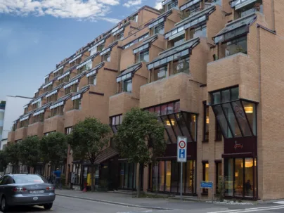 Alterswohnung Weiherweg von aussen