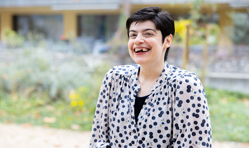 Ein Portraitfoto von Amanda Mösch